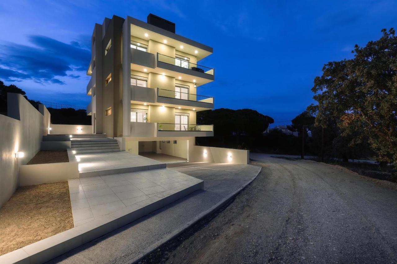 Panorama Luxury Penthouse Daire Ixia  Dış mekan fotoğraf