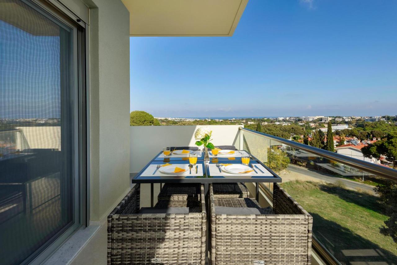 Panorama Luxury Penthouse Daire Ixia  Dış mekan fotoğraf