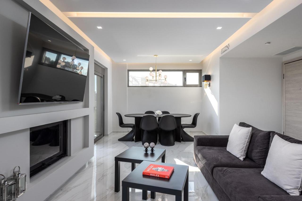 Panorama Luxury Penthouse Daire Ixia  Dış mekan fotoğraf