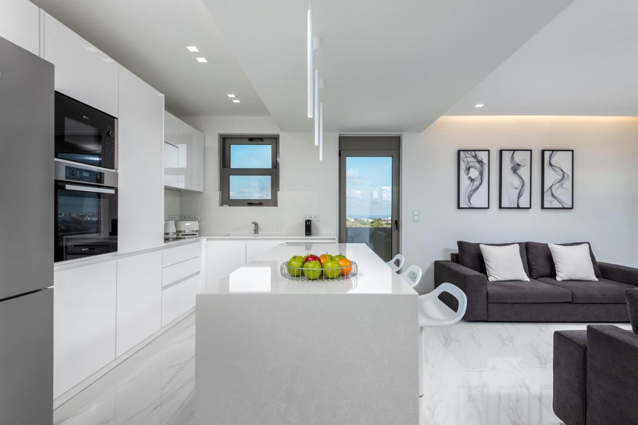 Panorama Luxury Penthouse Daire Ixia  Dış mekan fotoğraf